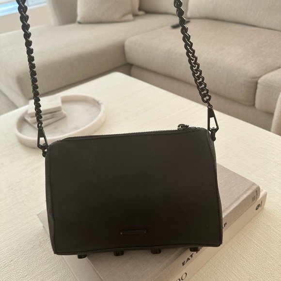 Rebecca Minkoff Leather Chain Link Crossbody - Picture 4 of 4